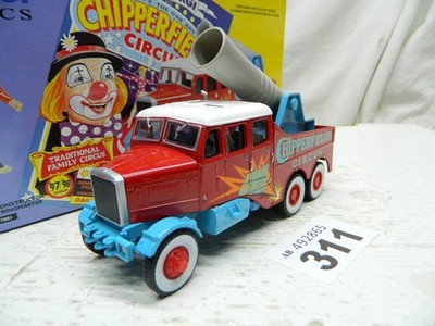Corgi 1:50 Scammell Constructor Cannon Chipperfields Circus Box 17801 (A)