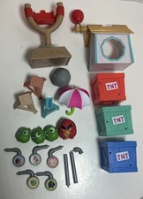 Angry Birds Build 'N Launch Playset Pig City 6 2019 Jazwares Not Complete Parts