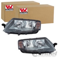 2X VAN Wezel H15 H7 Scheinwerfer SET Links+Rechts Passend FüR Skoda Octavia