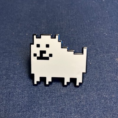ZG80 Undertale Ärgerlicher Hund Geschenk Emaille Pin Anstecker Brosche