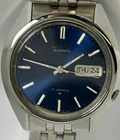 Vintage Seiko 7009-8279-P Stainless Steel Men Day Date Automatic Watch