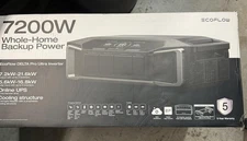 EcoFlow 7200W Delta Pro Ultra Inverter, Home Backup Refurbished