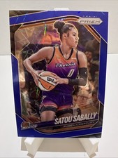 2025 Panini Prizm WNBA Blue Velocity Satou Sabally Phoenix Mercury