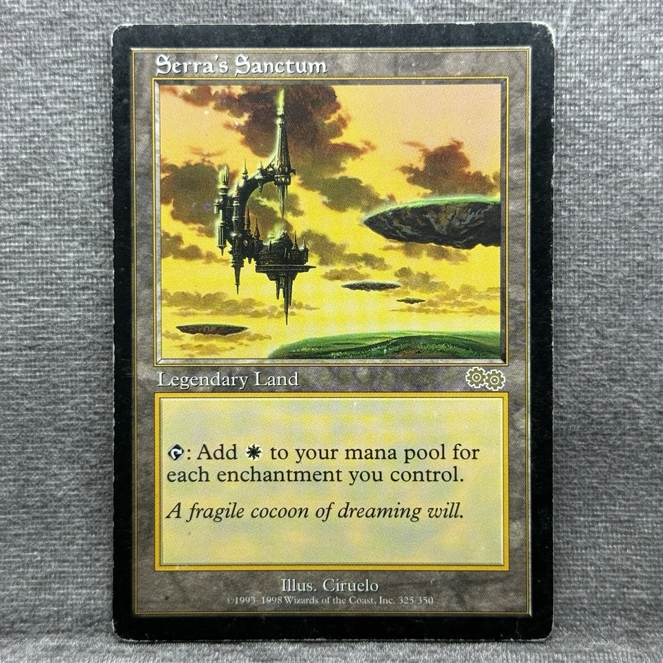 MTG Serra's Sanctum – Urza’s Saga (USG) #325 Non-Foil HP Magic Reserved List - Image 2 of 4