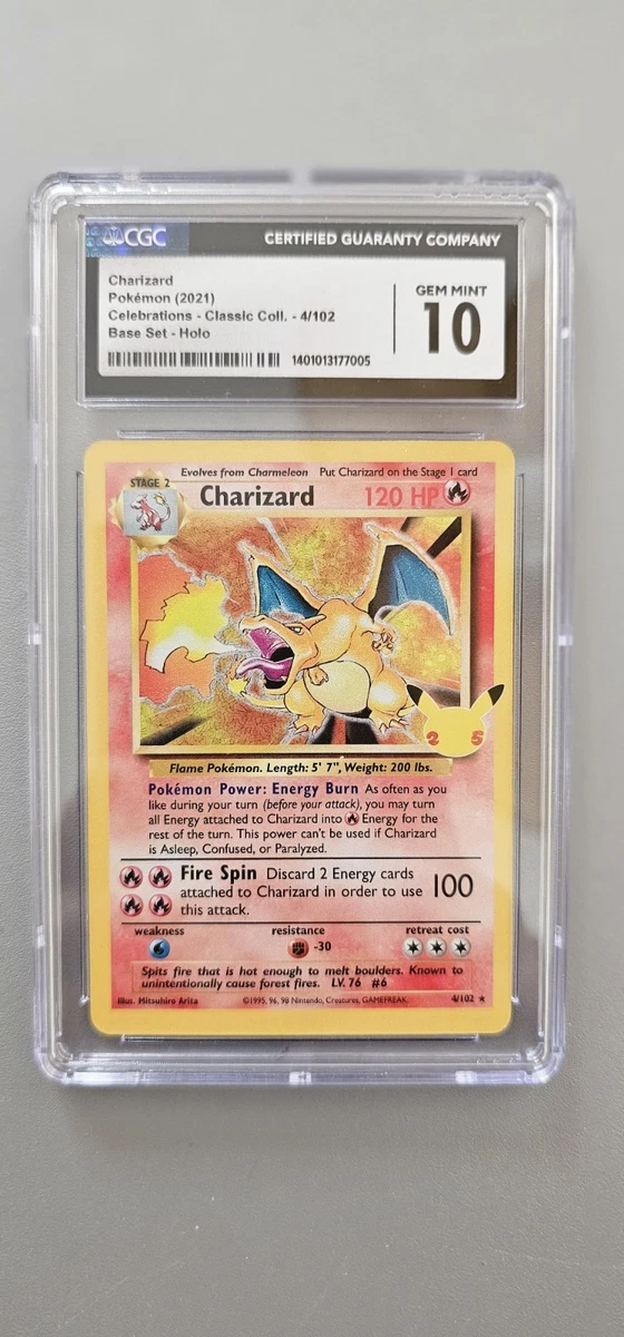 Charizard Pokémon TCG Professional Sports Authenticator (PSA
