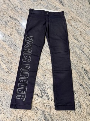 Dickies Flex Men's Skinny Straight Black Chino Twill Stretch Pants 30x32