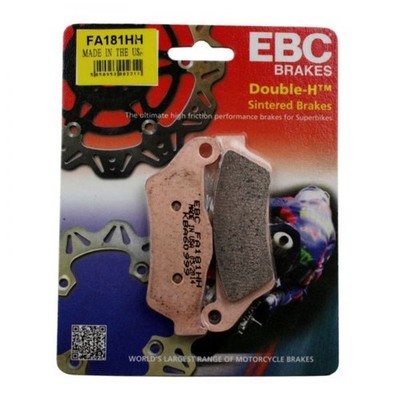 FITS KAWASAKI BR 250 EFF/EGF 15-16 F&R Z 250 SL EBC FA197HH Front Brake Pads 