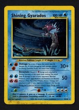 Shining Gyarados 65/64 Neo Revelation Holofoil Swirl Secret Rare Pokemon TCG on eBay