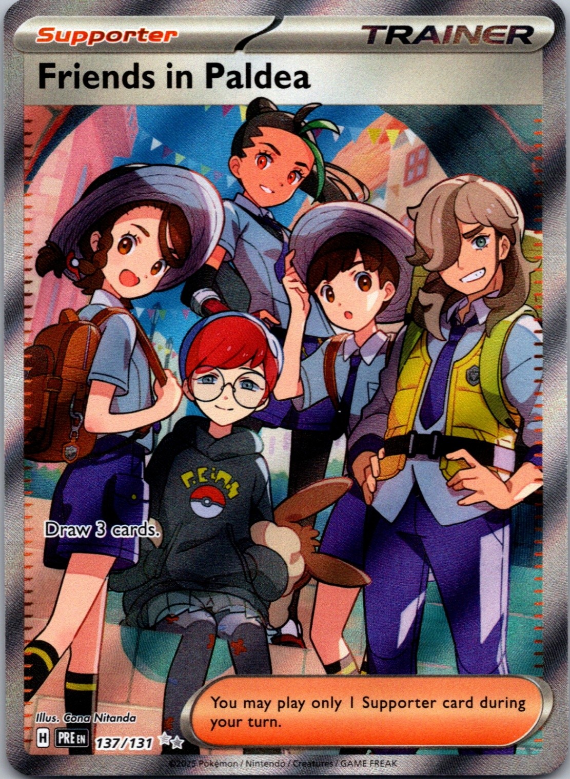 Friends in Paldea SV: Prismatic Evolutions 137/131 NM