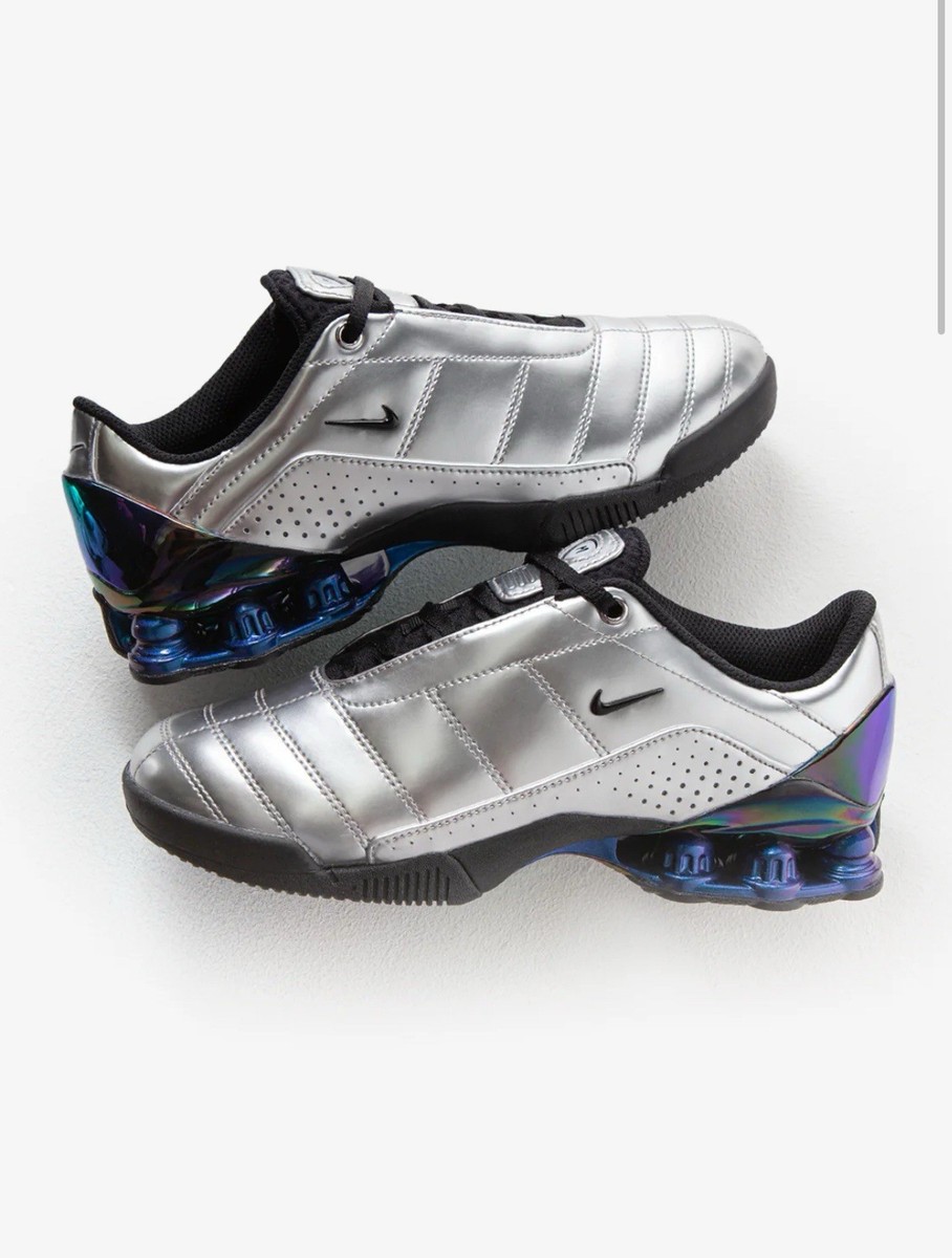 NEW IN BOX Nike x Maha Amsterdam T90 Shox Magia SP Metallic Silver