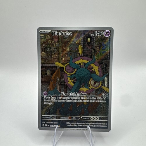 Pokemon Pitch Black Dhelmise 091/084 NM Holofoil