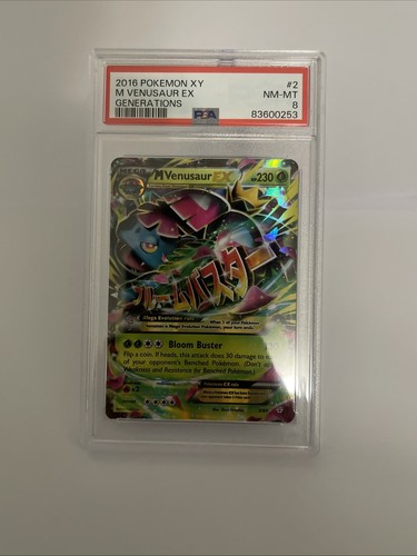 M Venusaur-EX graded PSA 8 for sale on eBay