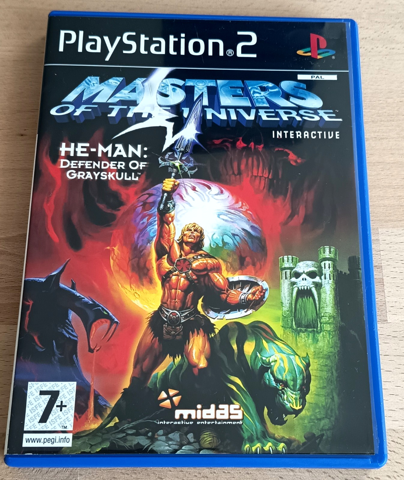 Playstation PS2 Masters of the Universe He-Man Defender of Grayskull PAL FR JRF