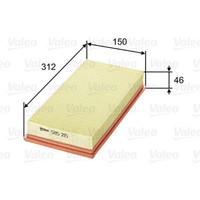 Valeo Luftfilter Filtereinsatz FüR Toyota Avensis Station Wagon 1.8 2.0 1.6
