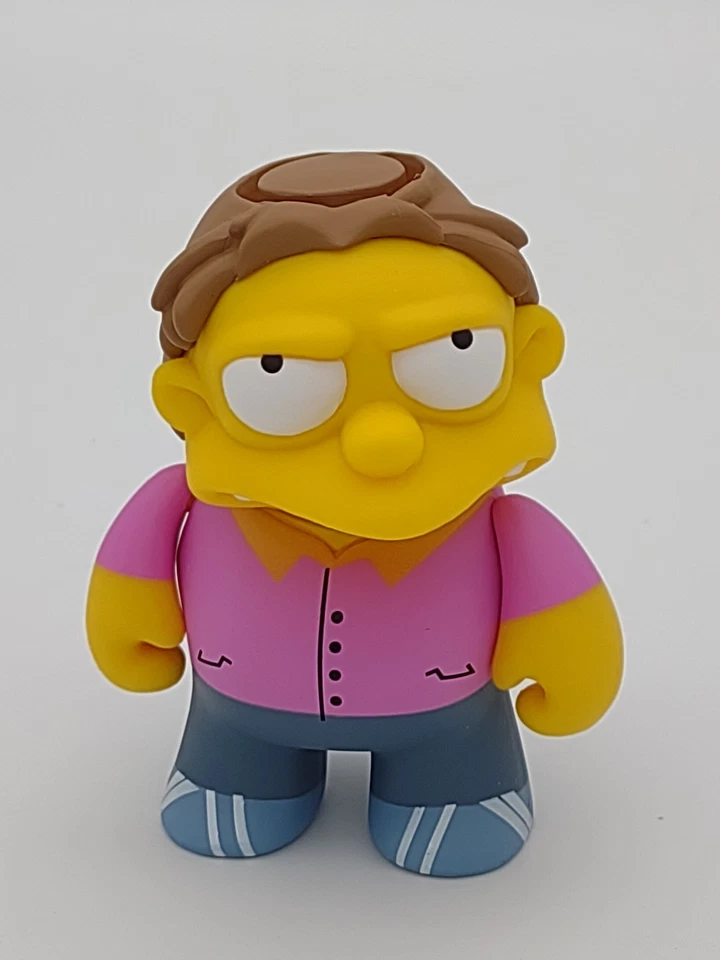 Kidrobot The Simpsons Barney Plow King 3" Vinyl Mini Figure 25th Anniversary - Image 3 of 4