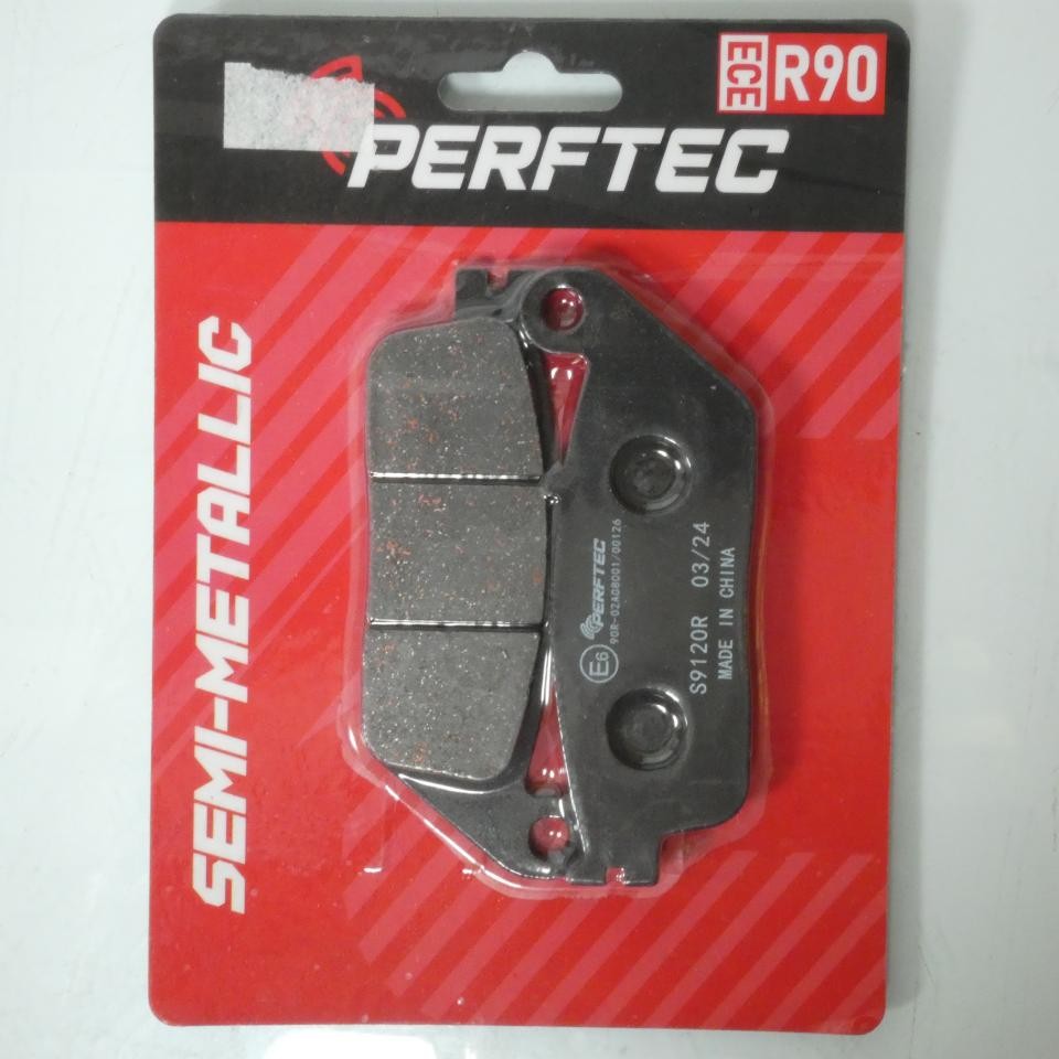 Plaquette de frein avant Perftec pour moto Honda CB 400 Super Four de 2013 à 2019