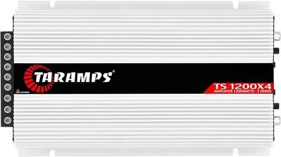 4 Channel Amp Taramps TS 1200x4 1200W RMS Car Audio