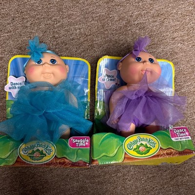 Cabbagepatch Kids Dance Time 2018 Doll Lot Of 2 Crushed Box
