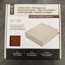 Classic Accessories Montlake FadeSafe Cushion Cover | Heather Henna 23 x 25 x 5"