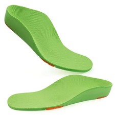 Arch Support Shoe Insoles for Kids Orthotic Shoe Inserts for Flat Feet PU Sho...