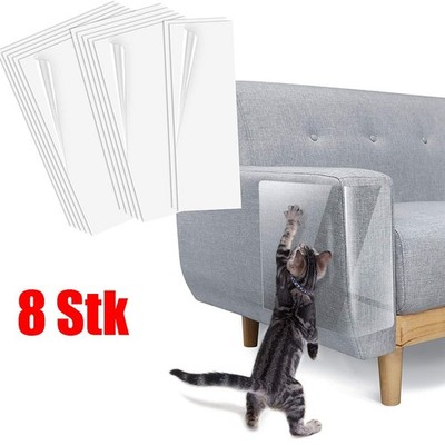 8Pcs Kratzschutz Katze Matte Haustier Sofa Cat Couch Möbel Kratzbaum Protector D