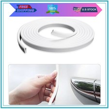 5M Car Door Edge Guard U Shape Rubber Trim Protector Universal White