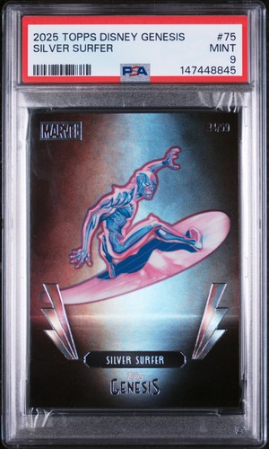2025 TOPPS DISNEY GENESIS 75 SILVER SURFER