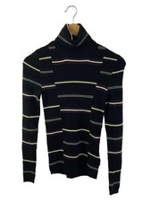 MONCLER Knit Sweater (Lightweight) -- Wool Black Striped B20939 289200 99686