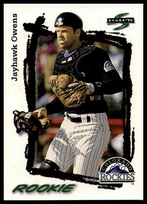 1995 Score #588 Jayhawk Owens
