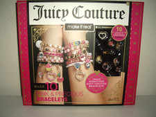 T21 Juicy Couture "Pink  Precious" Bracelet Kit Make It Real NEW Childrens