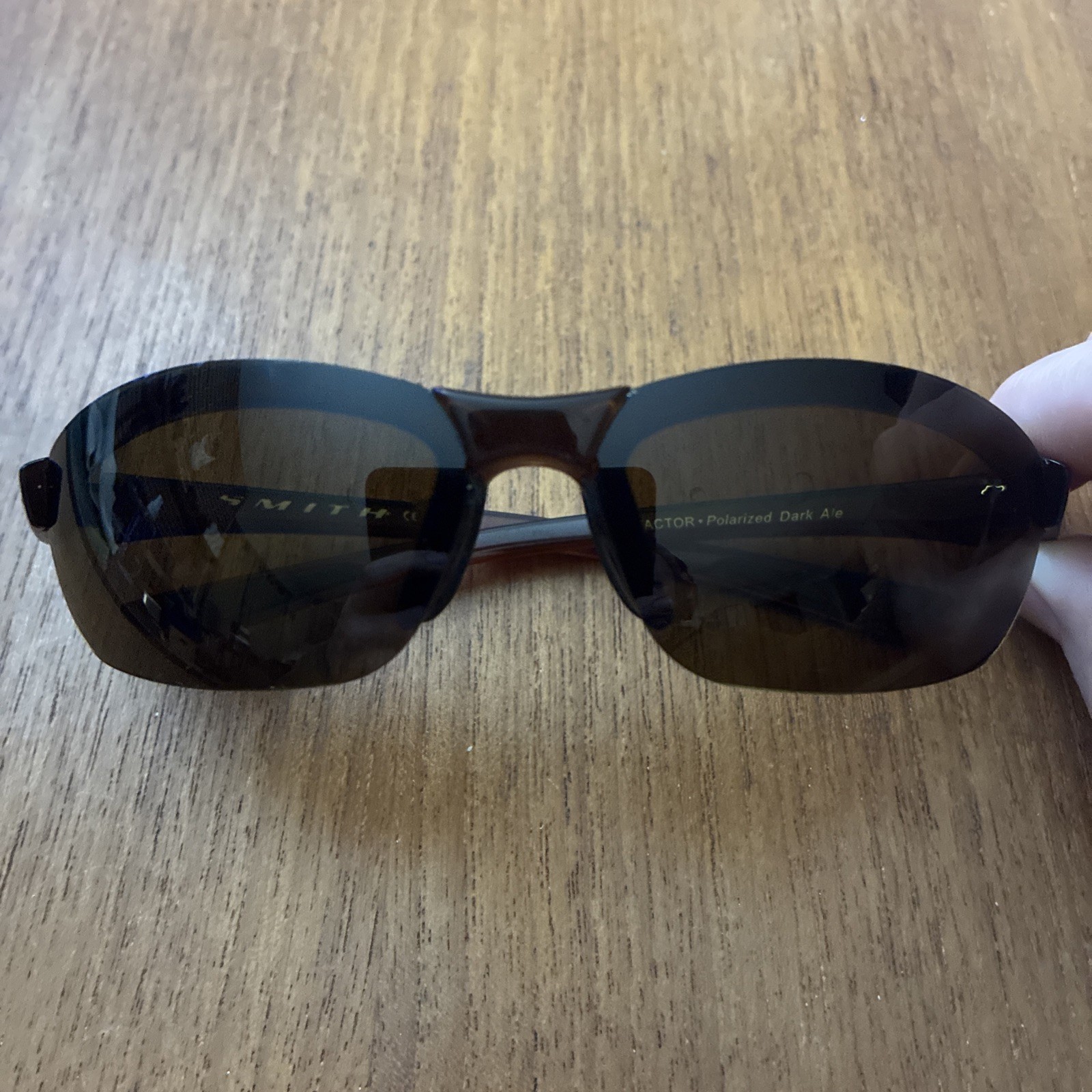 Smith Optics FACTOR Wrap Sunglasses Polarized Dar… - image 1