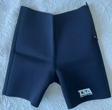 VTG Women Thermo Sweat Sauna Body Shaper Weight Loss Trainer High Waist Shorts M