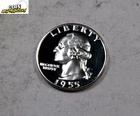 1955 Washington Quarter * Gem Proof Cameo * 90% Sliver * XQ413
