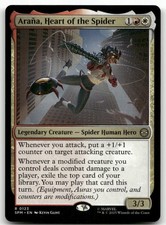 Arana, Heart of the Spider R Marvel's Spider-Man 123 MTG NM X1