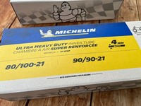 Michelin Schlauch Offroad (21 UHD Ventil TR4) 80/100-21 , 90/90-21 StäRke 4Mm