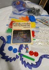 Vtg 1980 Fiddlesticks Fiddlestix Mazu Giant Toy Builder Set Knickerbocker