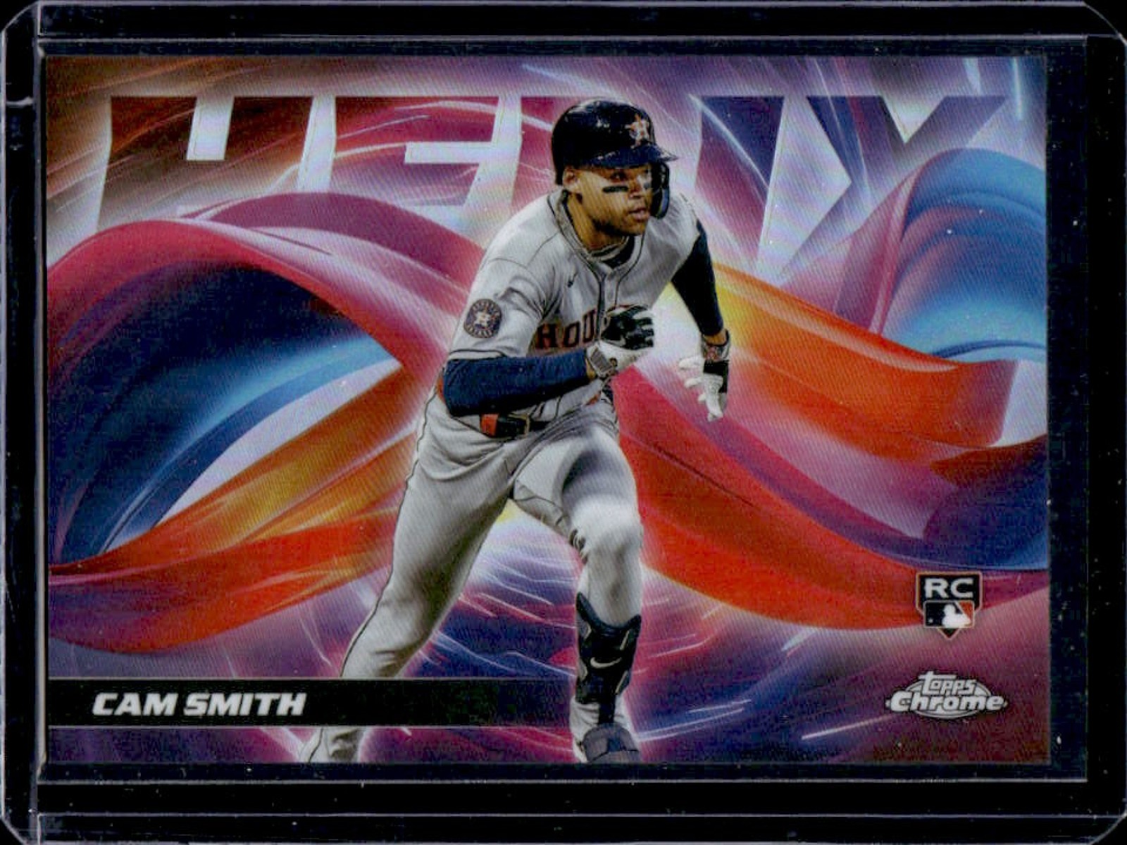 2025 Topps Chrome Update Cam Smith Helix RC Rookie SSP #HX-25 Astros