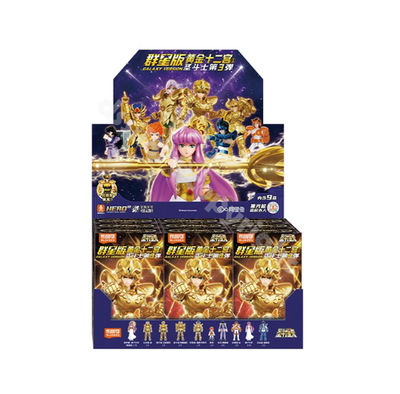 BLOKEES Saint Seiya Galaxy Version 03 Blind Box Assembly Model