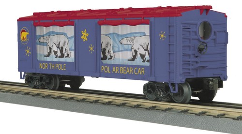 MTH 30-79575 RailKing Navidad Polo Norte Oso Polar Coche Operativo NUEVO | Zustand: New