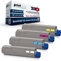 4X Tonerkartuschen FüR Oki C-822-DN Black Cyan Magenta Yello Office Plus