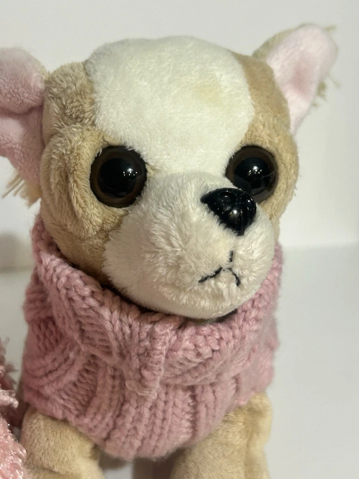 Webkinz Lil’ Kinz Dogs Lot: Pug, Chihuahua, Pink Poodle.  Cute Soft No codes - Image 3 of 4