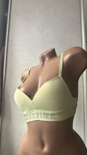 Women Pink Bra Green 70B