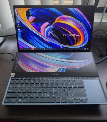 ASUS Zenbook Pro Duo 15 UX582 15.6  4K OLED i9-10980HK 32GB 1TB SSD  READ 