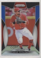 2019 Panini Prizm Tier III Red White & Blue Prizm Jose Peraza #249 0t2