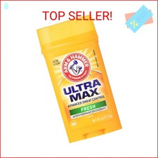 Arm  Hammer Ultra Max Fresh Scent Solid Antiperspirant Deodorant 2.6 oz Pack o
