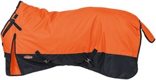 Winter Horse Snuggit Turnout Blanket - 600D - 250 Grams - Sz 69" to 84" - Orange