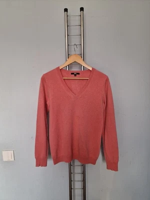 Damen UNIQLO CASHMERE 100 % Kaschmir Cashmere Rosa Pullover Gr. S - Bild 1 von 4