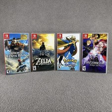 Nintendo Switch Game Case Lot CASE ONLY Zelda Pokemon Fire Emblem No Games