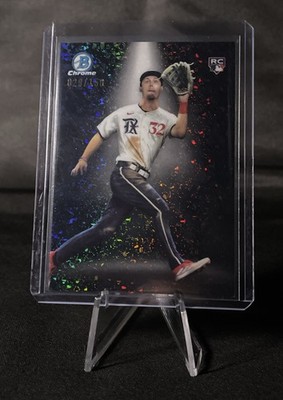 2024 Bowman Spotlights Evan Carter #BS-14 Mini-Diamond Refractor #029/150 (RC)