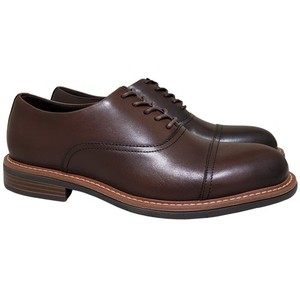 Kenneth Cole Reaction Ortholite Oxford Square Toe Dress Shoe Serve Ice Stat 9.5 Kenneth Cole Reaction Mens 9.5 Brown Oxford Dress Shoes  main image 2